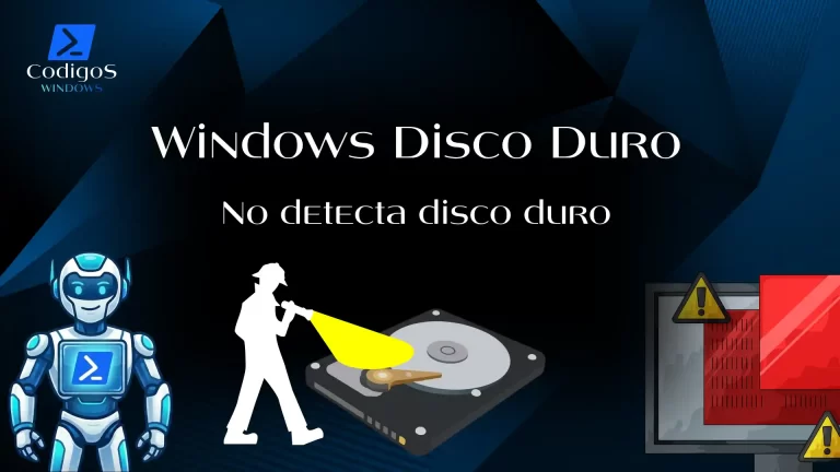 No detecta Disco