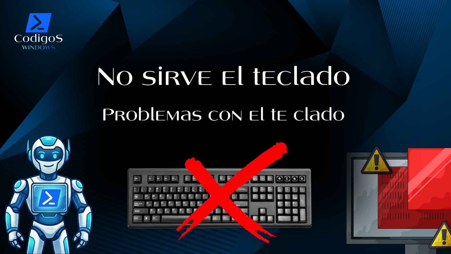 Teclado no sirve Windows