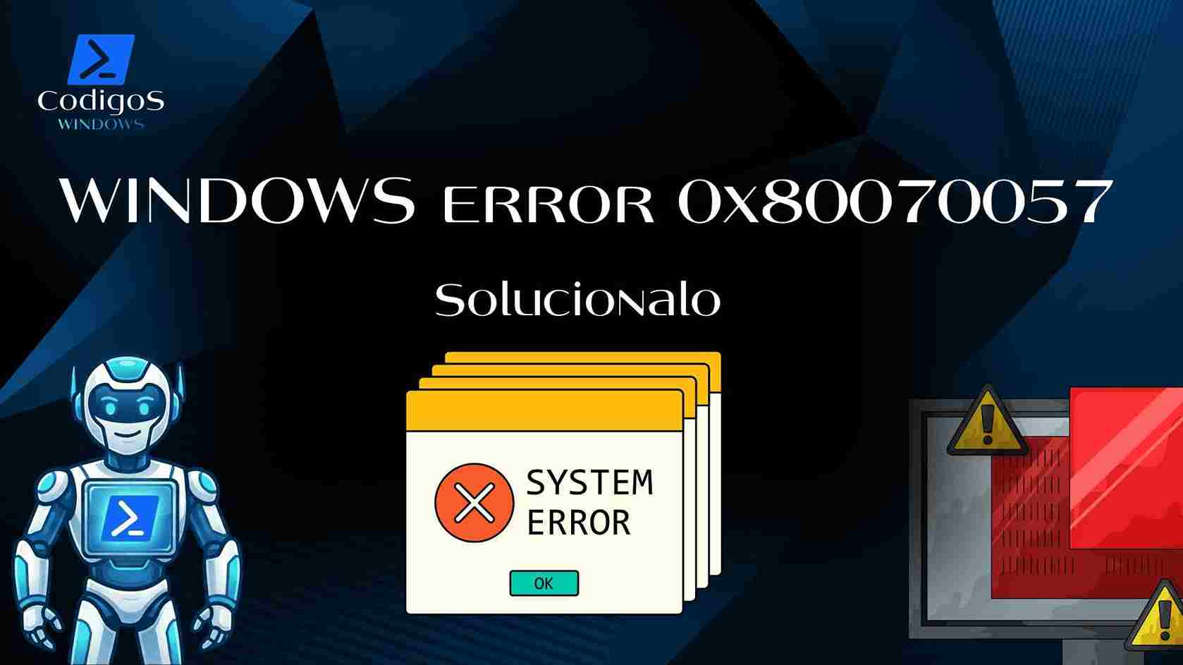 error 0x80070057