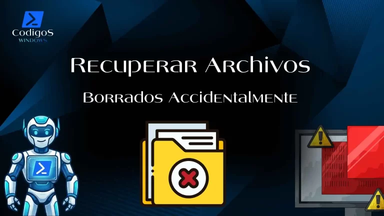 Archivos borrados